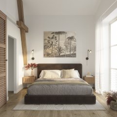 23 - VUE 3D - Appartement B - vue chambre avec son dressing sur la gauche.jpg